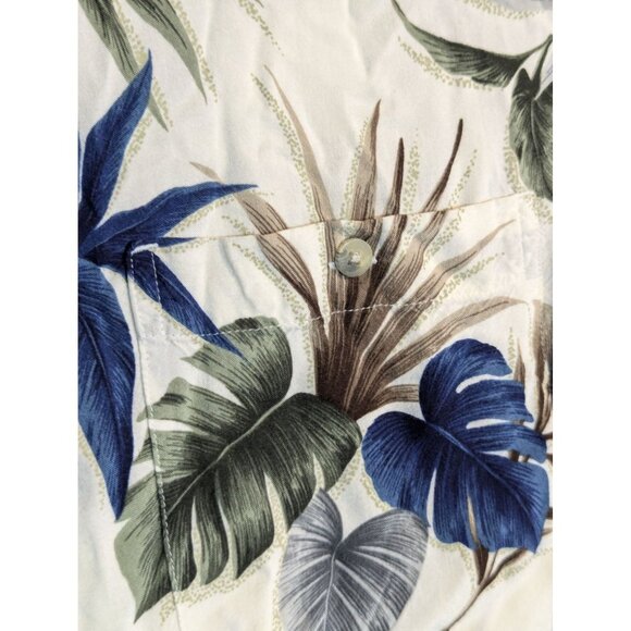 Croft & Barrow Tropical Print Hawaiian Shirt L - Picture 2 of 4